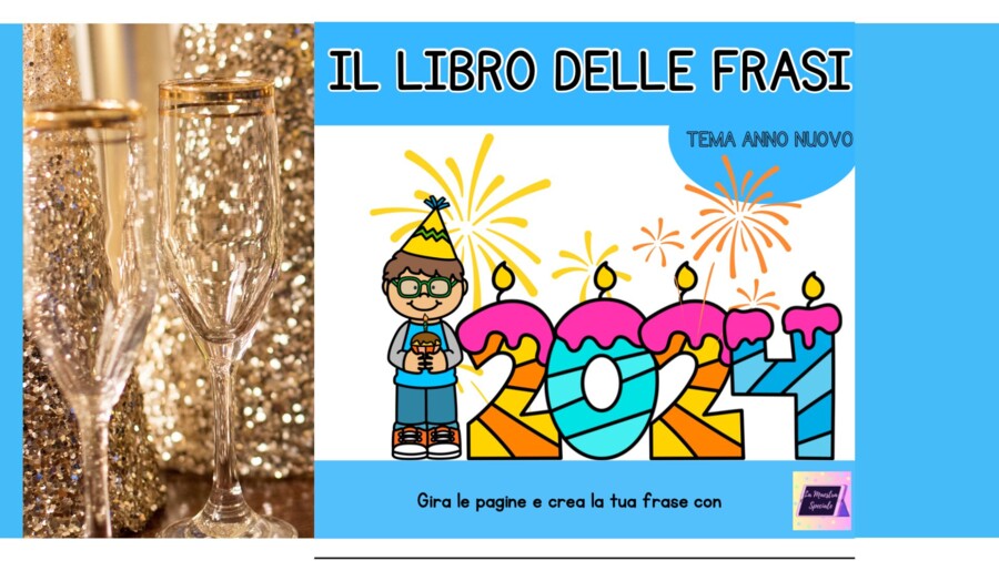 IL LIBRO DELLE FRASI TEMA ANNO NUOVO