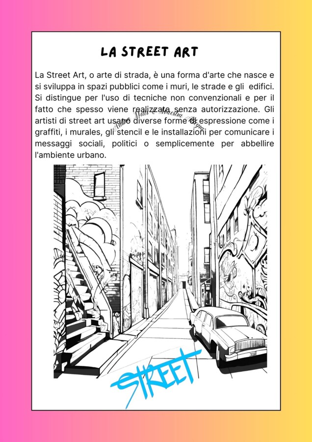 IL MONDO DELLA STREET ART