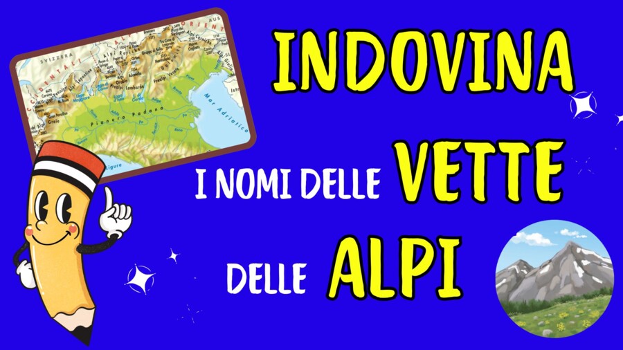INDOVINA LE VETTE DELLE ALPI | Quiz sulle Alpi per ragazzi