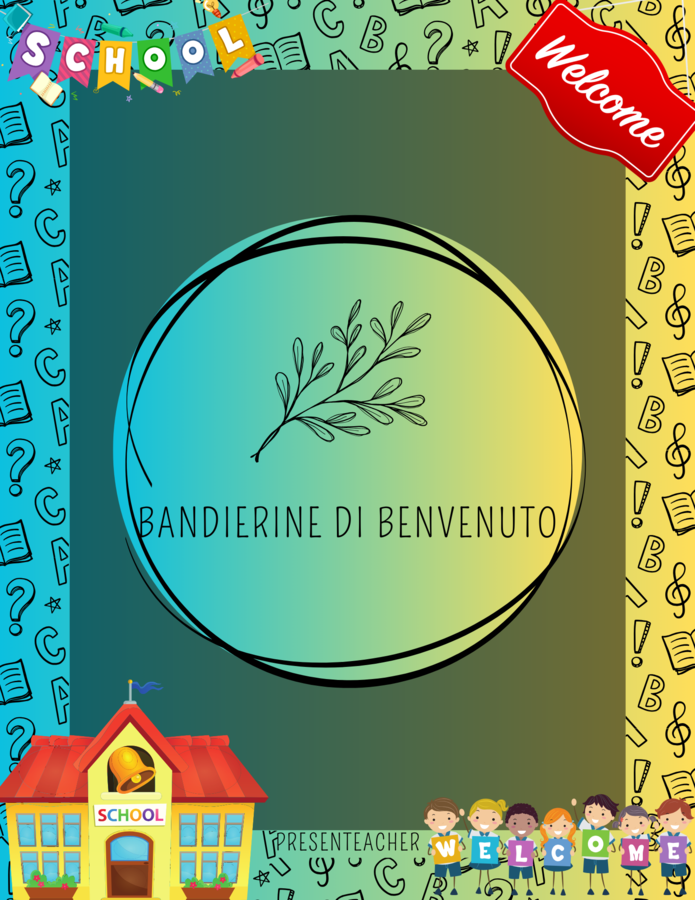 Bandierine Benveuto
