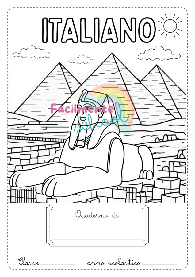 COPERTINA ITALIANO CLASSE 4^