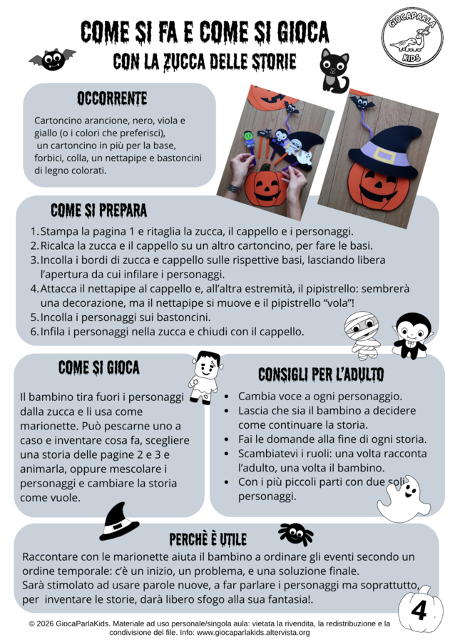INVENTA STORIE DI HALLOWEEN