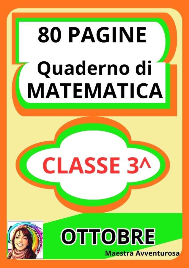 Quaderno di Matematica Classe 3^ – Mese di OTTOBRE