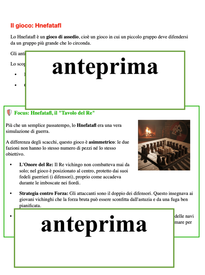 Hnefatafl – Gioco dei Vichinghi: Storia, STEM e Laboratorio di Costruzione (Festa del Papà)