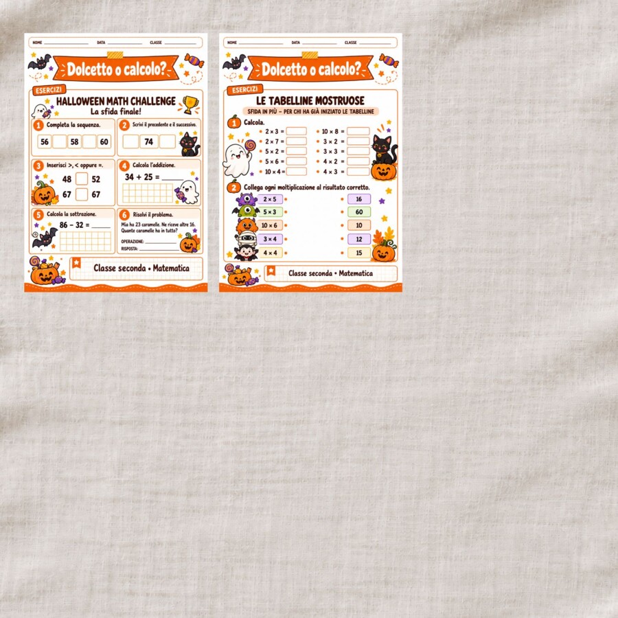 Dolcetto o calcolo? - Matematica ad Halloween