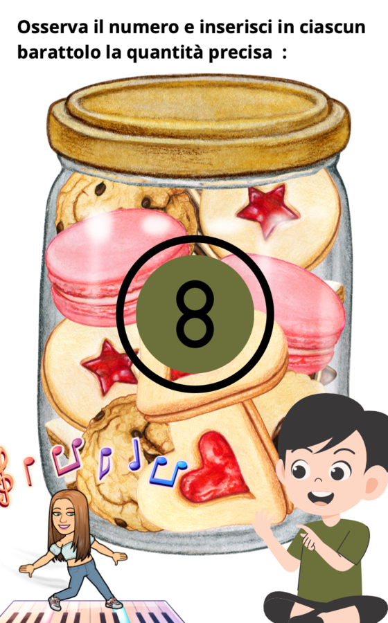 🎉 Osserva e Conta – Gioco Interattivo per Imparare i Numeri! 🎉