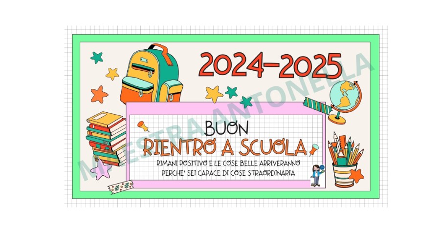 calendario scolastico 2024-25