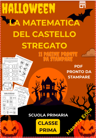 La Matematica del Castello Stregato – Kit Didattico di Halloween (Classe 1ª Scuola Primaria)