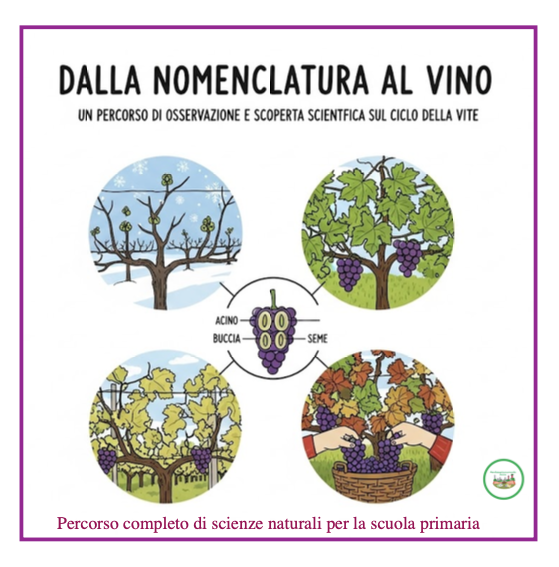 Dalla nomenclatura al vino-Un percorso di osservazione e scoperta scientifica sul ciclo della vite