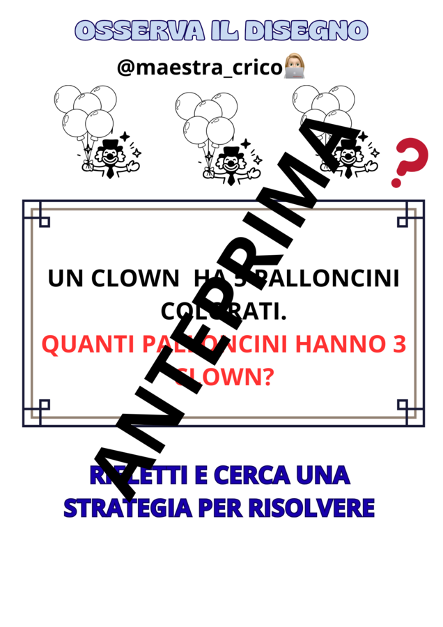 PROBLEMI DI CARNEVALE