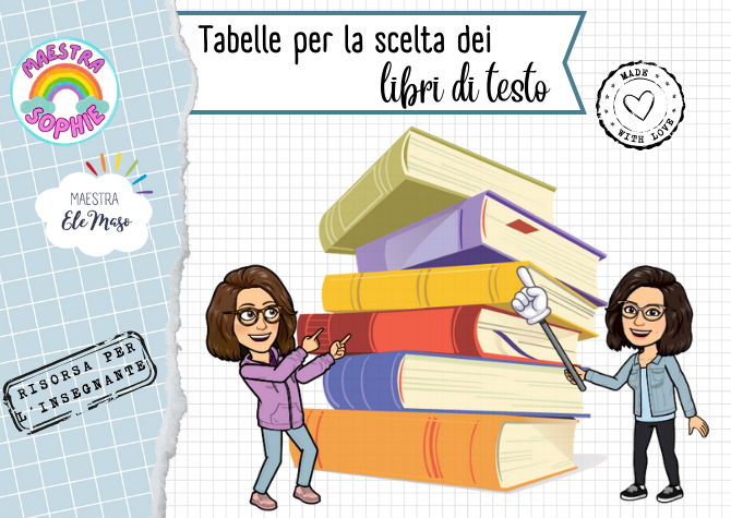 Tabelle per la scelta dei libri di testo