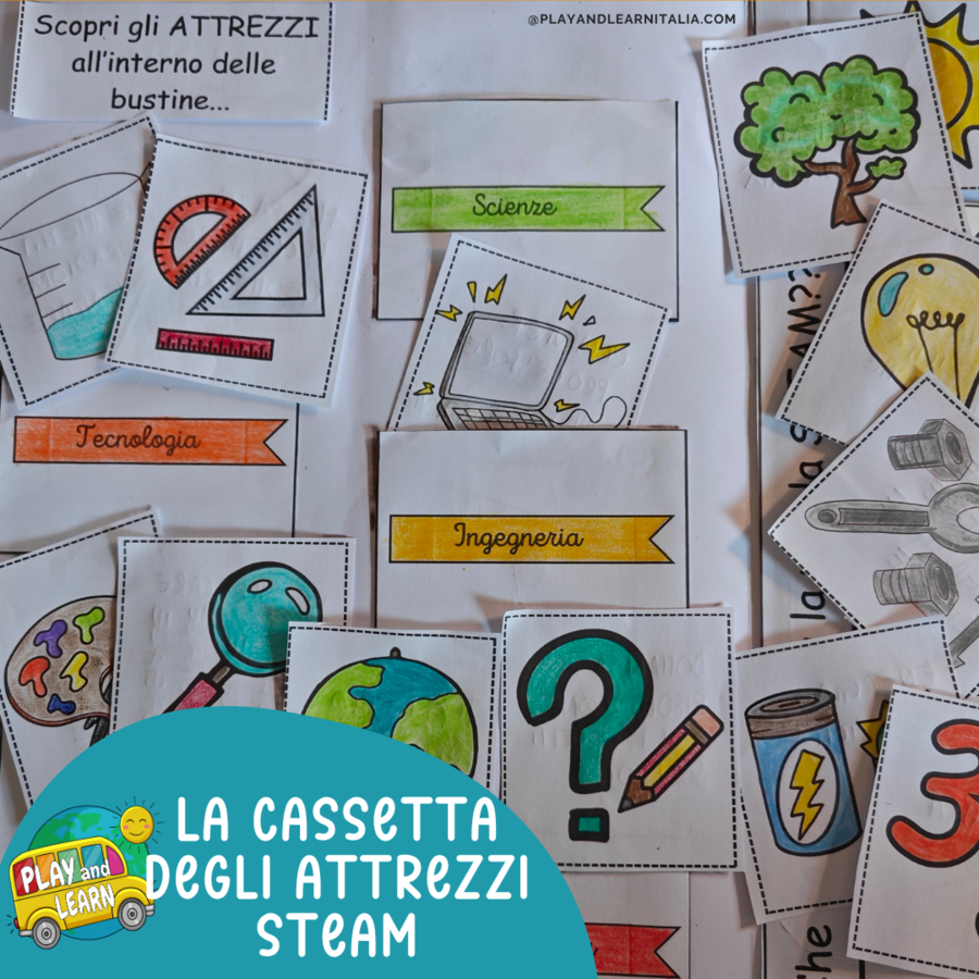LAPBOOK "LA CASSETTA DEGLI ATTREZZI STEAM"
