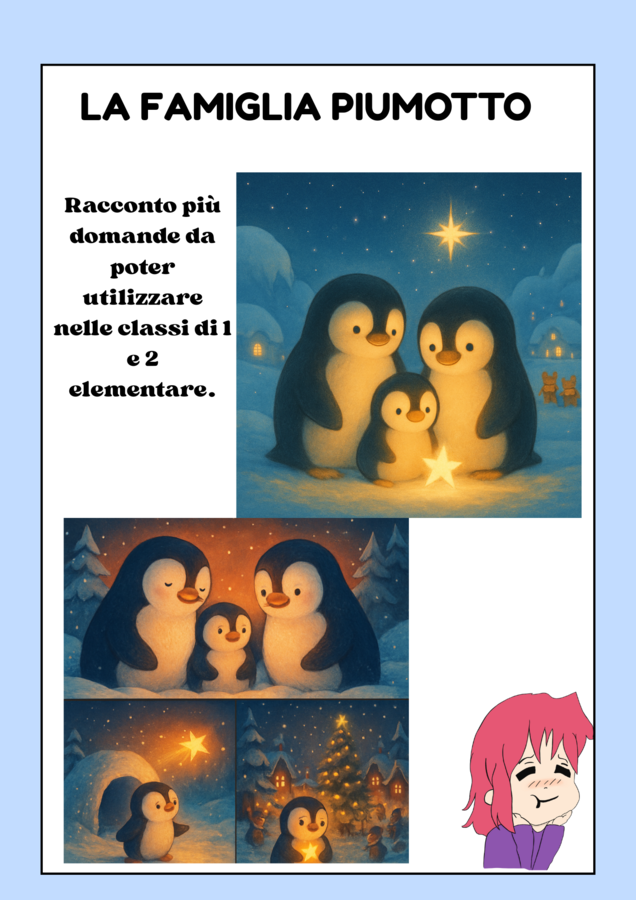 storia di natale la famiglia piumotto lettura e domande