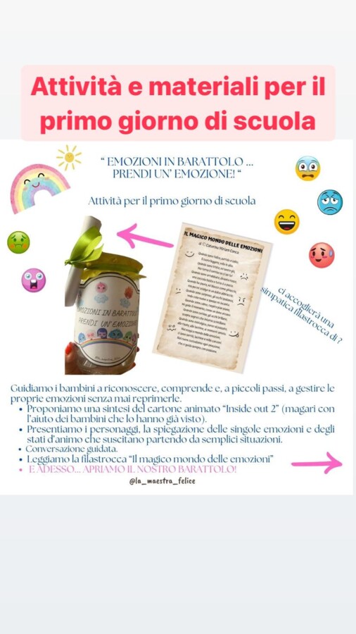 "Emozioni in barattolo... prendi un emozione!"