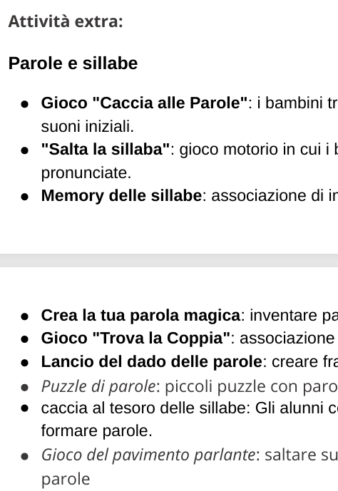Percorso PON Estivo ITALIANO IN GIOCO – Classi 1ª e 2ª – 30 ore ; 7 giornate strutturate – Attività creative e digitali – Didattica giocosa
