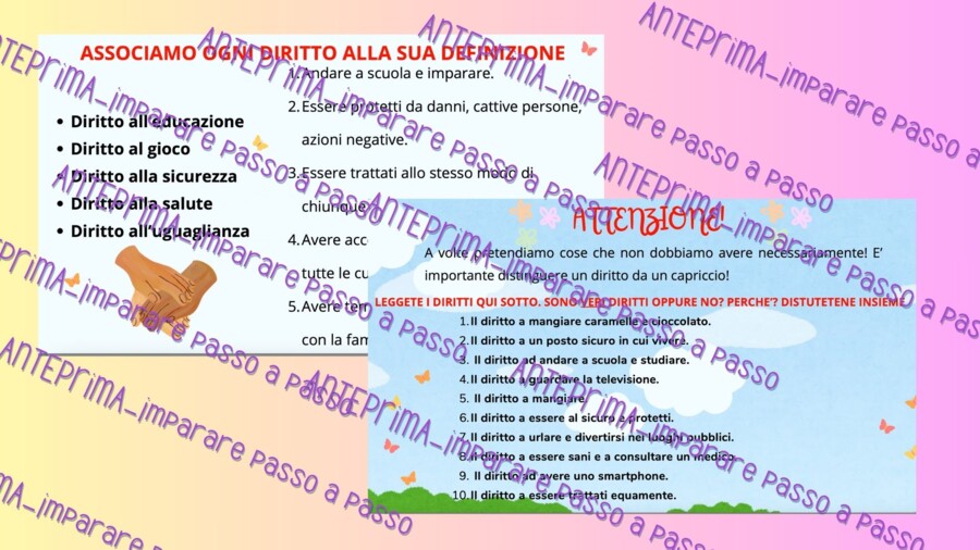 Riflessione guidata Giornata internazionale diritti dei bambini e degli adolescenti