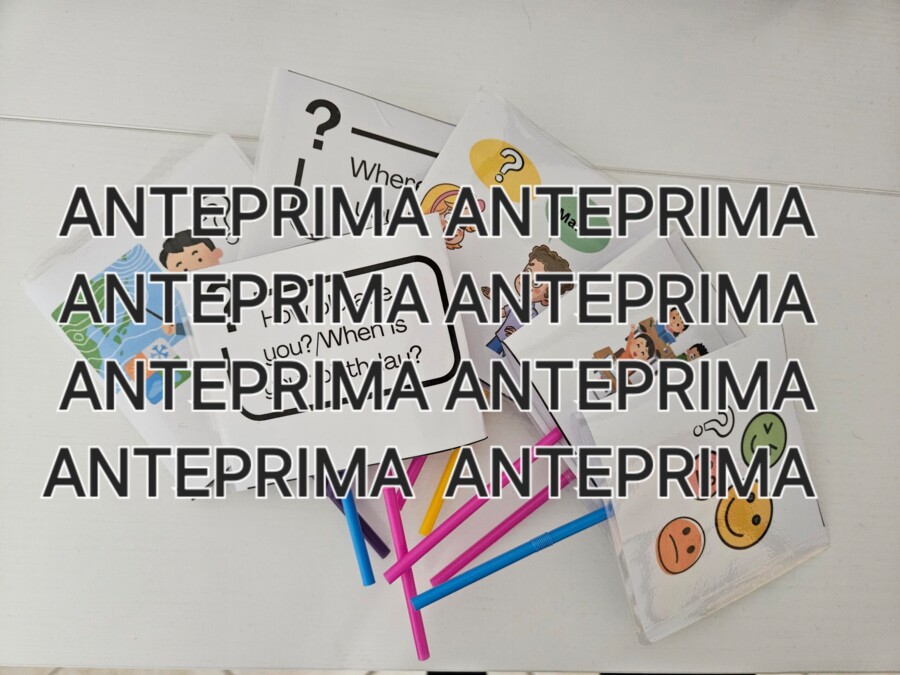 Bandierine per i dialoghi in inglese