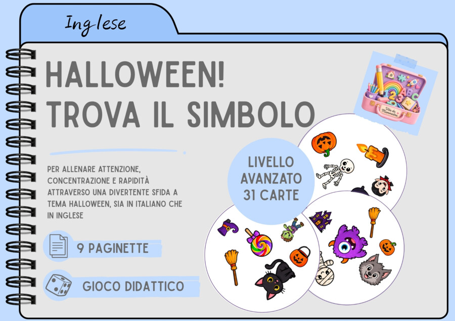HALLOWEEN! TROVA IL SIMBOLO - LIVELLO AVANZATO