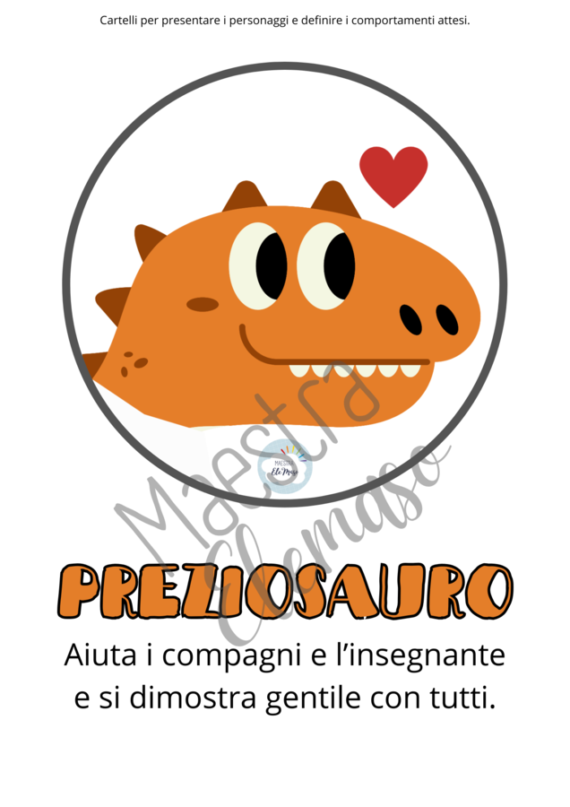 Supersauri in azione! Un sistema a punti per la regolazione del comportamento in classe.