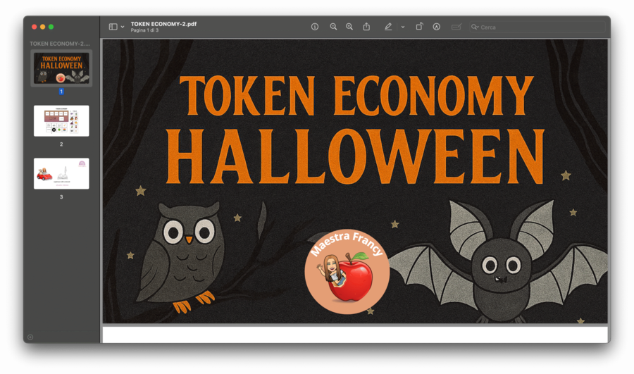 TOKEN ECONOMY (HALLOWEEN)