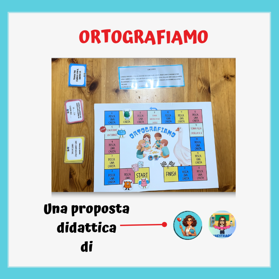 ORTOGRAFIAMO: UN GIOCO DIDATTICO