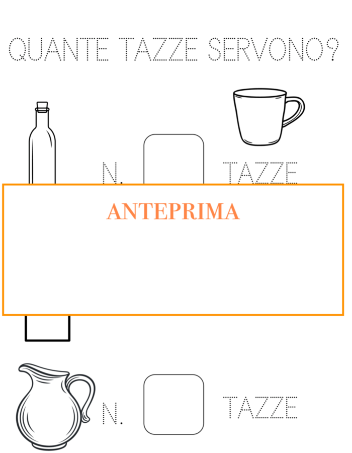 Scoprire la misura con le mani; travasi, pesi e misure-un percorso Montessori per iniziare la scuola con stupore