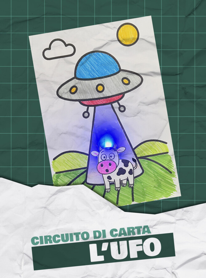 Circuito di carta: l'UFO