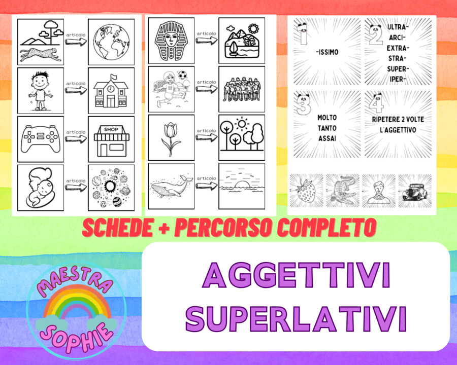 AGGETTIVO SUPERLATIVO RELATIVO E SUPERLATIVO ASSOLUTO