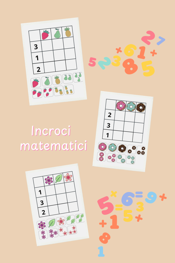 Incroci matematici da 1 a 3