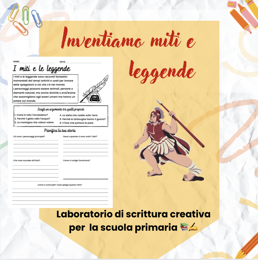 Scriviere un mito- scuola primaria