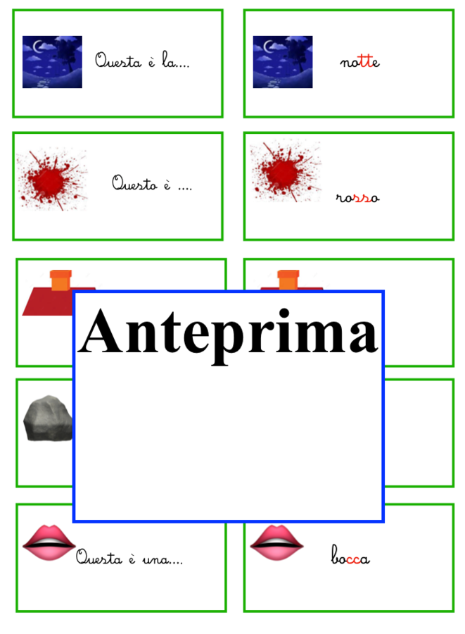 Doppie in gioco: un percorso giocoso per leggere, scrivere e riconoscere le parole con le doppie