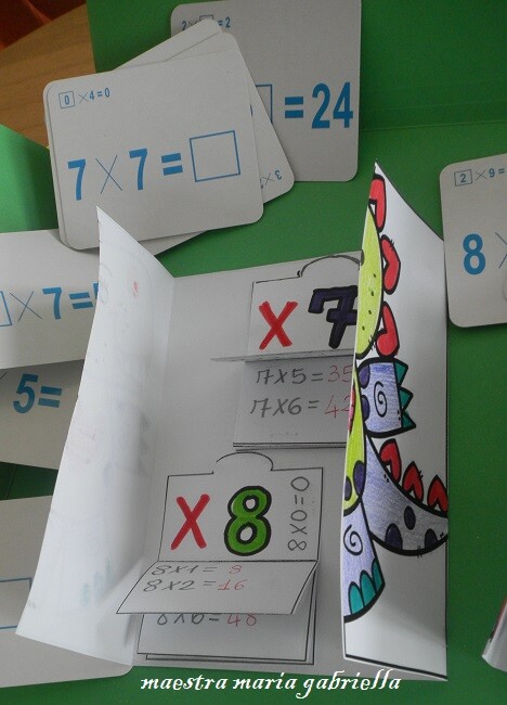 Tutte LE TABELLINE interattive creative con soggetti vari