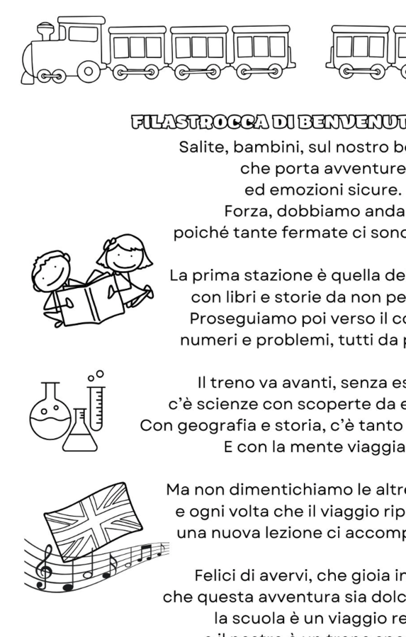 Accoglienza tema treno