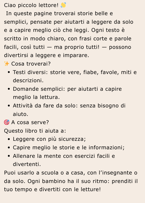 Lettura e comprensione: testi semplificati per la primaria, adatti anche ad alunni con PDP e PEI– Inclusione, autonomia e divertimento in ogni pagina.