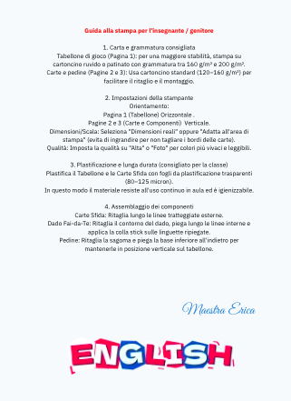 MEGA BUNDLE 3 in 1 – Giochi da tavolo stampabili: tabelline, grammatica e inglese (Scuola Primaria)