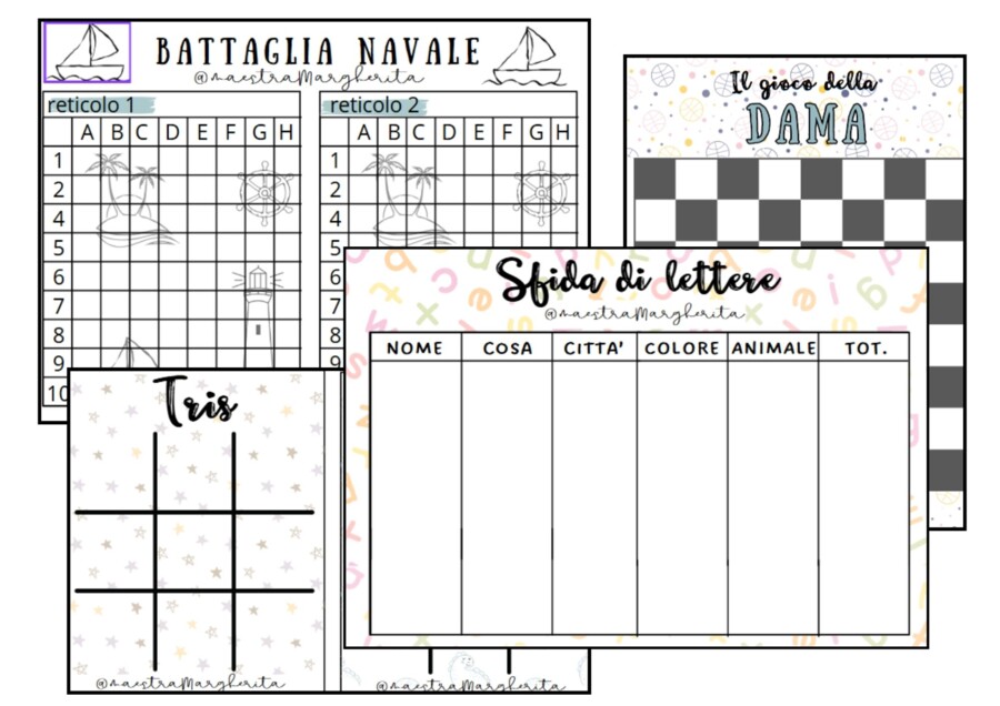 4 risorse ludiche per pause indoor