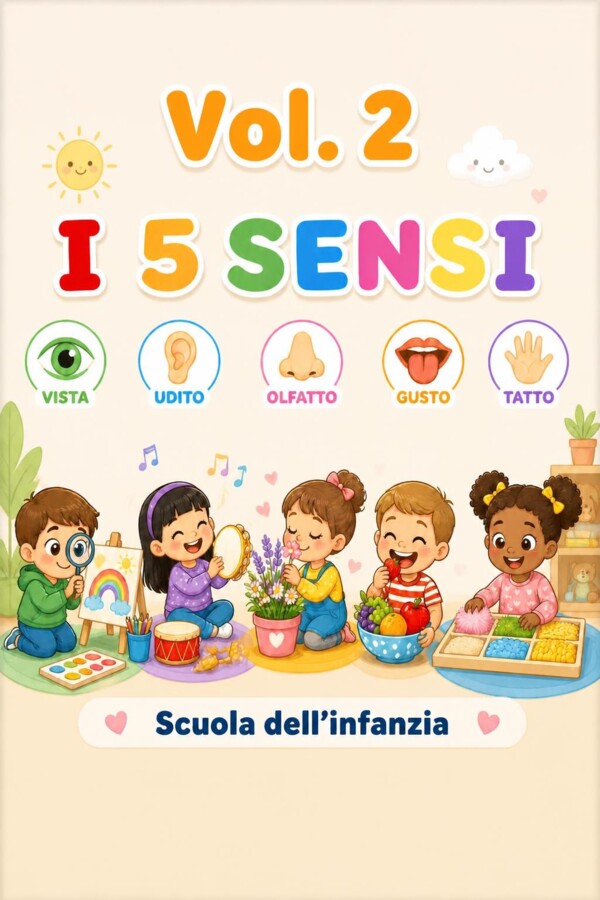 Volume 2 - Esploro i 5 Sensi: Classificazione e Insiemi (Livello Intermedio)