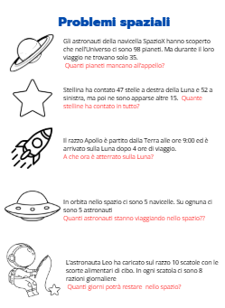 Problemi spaziali