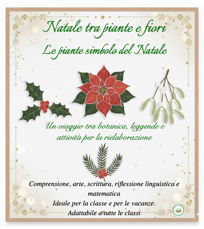 Natale tra piante e fiori-le piante simbolo del Natale- un percorso tra botanica, leggende e attività multidisciplinari