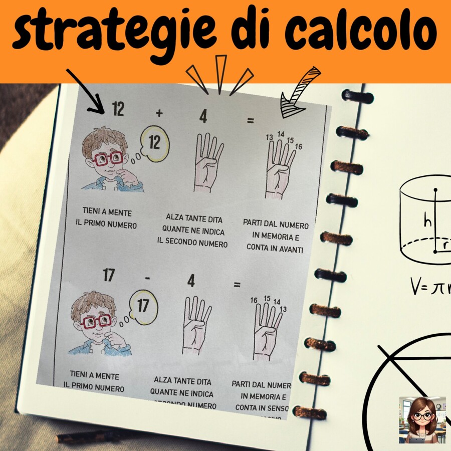 Calcolo a mente e con le dita (classe prima primaria)