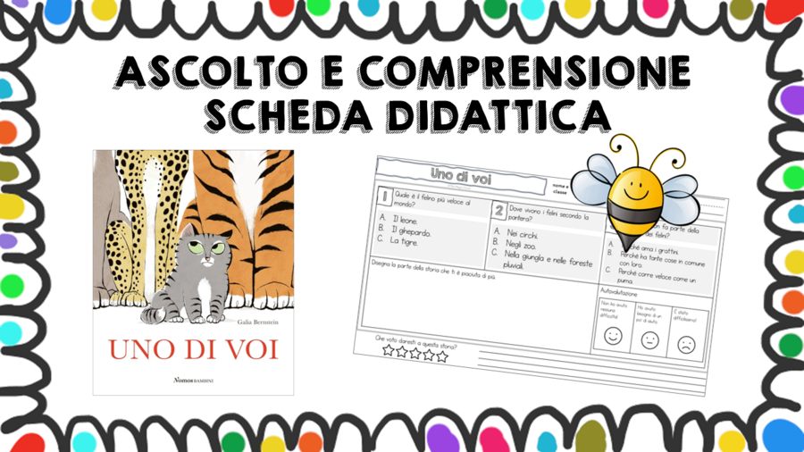 Uno di voi - scheda didattica comprensione