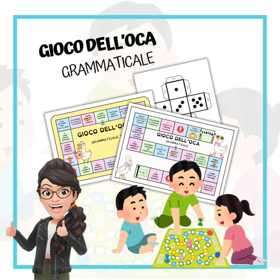 GIOCO DELL’OCA GRAMMATICALE