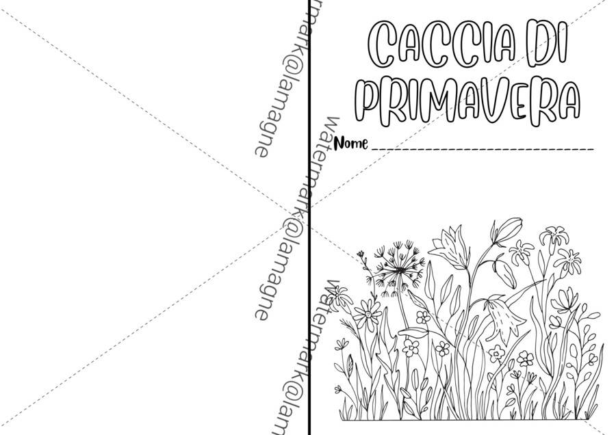 PRIMAVERA - Libretto per caccia di primavera