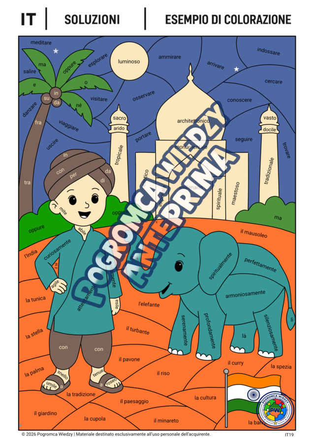 Il giro del mondo – INDIA | Parti del discorso