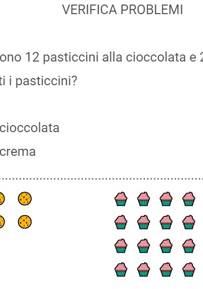 Verifica problemi fine anno classe seconda
