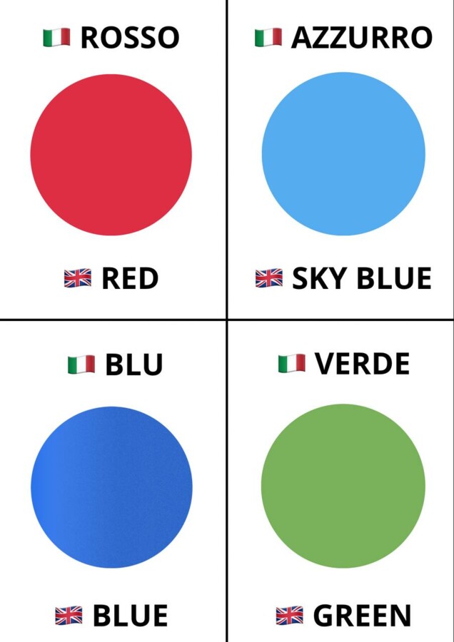 COLOR FLASHCARD
