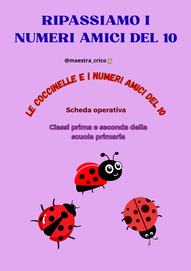 I NUMERI AMICI DEL 10