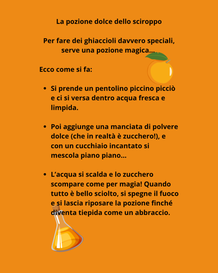 RICETTA GHIACCIOLO ALL' ARANCIA