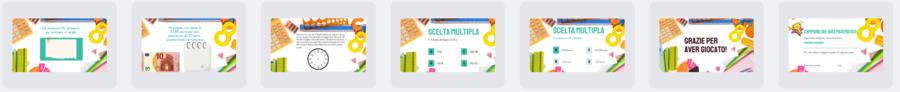 Gioco-Quiz Matematico di fine anno/ Cl.4