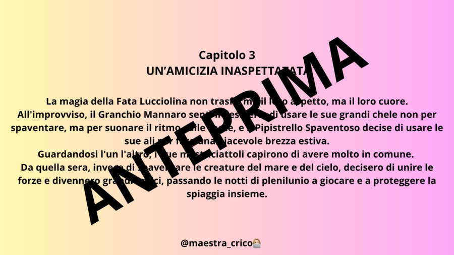 LA STORIA DEL GRANCHIO MANNARO
